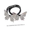 BATHVEVE Butterfly Hair Bun Device for Girls Rhinestone Hair Accessories Curler view 2