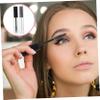 AUTSUPPL 3pcs Eyelash Cream Container with Wand and Funnels Set for Diy Mascara Transparent Tube for Easy Filling and Travel Includes Silver Eyelash Brush and Funnels view 4