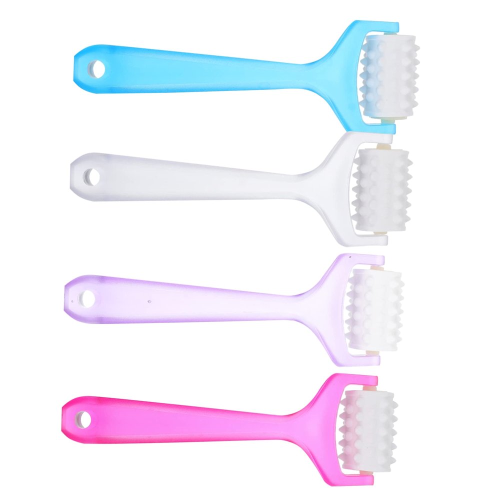 ARTSEWPLY 4pcs Handheld Massager Face Roller for Facial Massage Face Sculpting Tool Skin Roller Tool