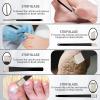 4PCS Ingrown Toenail Removal Kit, Callus Shaver Ingrown Toenail Tool, Foot Callus Remover Tool Pedicure Knife for Foot Care Dead Skin Corn File Rasp Ingrown Toenail Corrector view 3