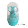 BNJWJZS Nail Set Safety Care Nail Cutter Nail Scissors Nails Clipper Trimmer Care Suit(Blue) view 2