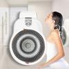 Electric Shower Body Brush, 3-Speed Adjustment Wall Mounted Back Scrubber for Shower, Rotating Head, 360 Auto Clean & Massage, No Drilling Design(3brushes) view 1