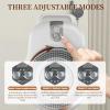 Electric Shower Body Brush, 3-Speed Adjustment Wall Mounted Back Scrubber for Shower, Rotating Head, 360 Auto Clean & Massage, No Drilling Design(3brushes) view 3