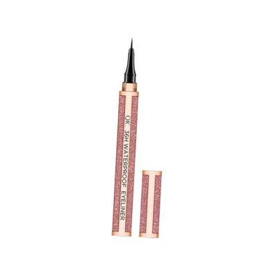 BATHVEVE 1Pc Liquid Eyeliner Pen Fast Drying Smooth Eye Cosmetics for Women Easy to Clean with Tip for Eye Shape Red Coral Orange