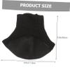 EPIGEIST 4 Pairs of Moisturizing Gel Heel Socks Breathable Elastic Heel Protectors Toeless Design for Men and Women for Daily Wear and Overnight Use view 2