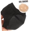 EPIGEIST 4 Pairs of Moisturizing Gel Heel Socks Breathable Elastic Heel Protectors Toeless Design for Men and Women for Daily Wear and Overnight Use view 4