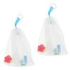 BATHVEVE 2Pcs Soap Exfoliating Pouches Foaming Net Bags for Bar Soap Portable Mesh for Cleansing Suitable for Shower and Bath view 1