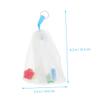 BATHVEVE 2Pcs Soap Exfoliating Pouches Foaming Net Bags for Bar Soap Portable Mesh for Cleansing Suitable for Shower and Bath view 2