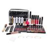 ARTSEWPLY 1set Ladies Makeup Kit Complete Cosmetic Set Brushes Eyeshadow Palette Lip Products Blush Foundation and Eyebrow Pencil for Beginners and Travel-friendly view 1