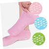 NIYANGLE 3pairs Moisturizing Non-Slip Socks Foot Care for Women Foot Masks Cracked Heel Socks view 2