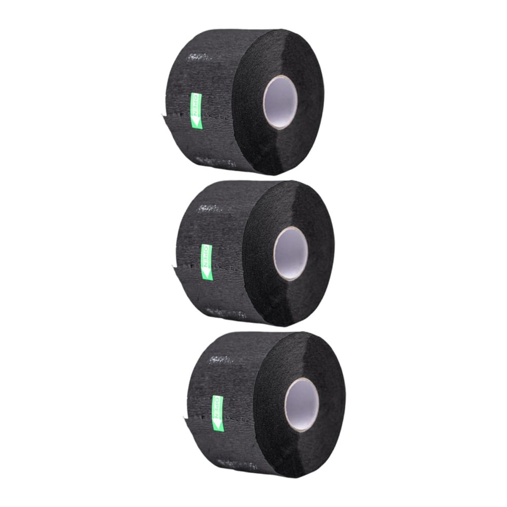 MAJORMENCH 3rolls Hair Strips for Molding Hair Sticky Neck Strips Barber Neck Duster