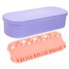 Alipis Makeup Brush Cleaner Box Portable Makeup Brush Holder and Cleaning Tool for Easy Storage and Drying for Home and Travel Use Lightweight and Compact Design view 1