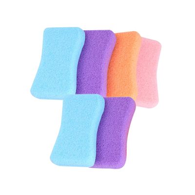 ARTSEWPLY 6pcs Rubbing Stone for Foot Care Dead Skin Remover and Grinding Tool for Men Random Colors for Home Pedicure and Exfoliation