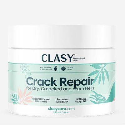 Crack Repair Cream for Dry Cracked Heels, Professional Care with Vitamin E, Powerful Formula Intensive Moisturizing, Deep Healing, Repairing Care, 100 ml (1)