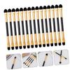 OFFIGAM 15-Piece Double-Ended Eyeshadow Applicator Set for Makeup Artists Versatile Eye Makeup Brushes Soft Bristles for Precision Application view 2