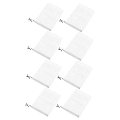 CTIRCHIU 8PCS Exfoliating Soap Mesh Holder Multi Function Facial Cleaning Net Bags for Smooth Skin Color Comfortable Texture for Handmade Soaps and present Giving
