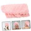 Beaupretty Super Absorbent Coral Fleece Hair Drying Cap for Women Large Hair Towel Turban Wrap Fast Drying and Thick Design for Shower Essentials view 4