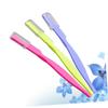 CTIRCHIU 3pcs Eyebrow Remover Shaper Kit Portable Stainless Steel Razor Face Trimmer Makeup Tools for Women Girls view 1