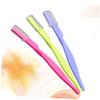 CTIRCHIU 3pcs Eyebrow Remover Shaper Kit Portable Stainless Steel Razor Face Trimmer Makeup Tools for Women Girls view 4