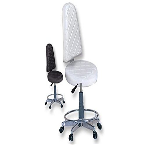 CH-845BK-B Hydraulic Stool with Back- Black