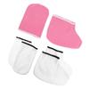ARTSEWPLY Exfoliating Moisturizing Gloves Set 4 Pairs of Kerotherapy Care Gloves for Foot and Hand Skin Treatment for Spa and Home Use view 1