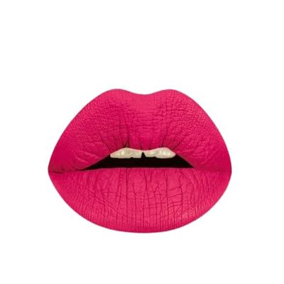 Aromi Magenta Matte Liquid Lipstick | Dark Pink, Fuchsia Lip Color for Women, Long-lasting, Vegan, Waterproof, Long Wear (Pink Peacock)