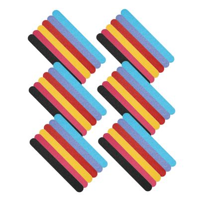 36Pcs Dual-Sided Nail Files Buffers, 150 Grit Sanding Strips for Manicure