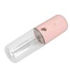 Portable Sprayer Face Humidifier, Mist Sprayer for Face Hydrating Travel, Daily Makeup, Skin Care, Spa, Home & Office Use (Light Rosy) view 1