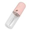 Portable Sprayer Face Humidifier, Mist Sprayer for Face Hydrating Travel, Daily Makeup, Skin Care, Spa, Home & Office Use (Light Rosy) view 3