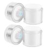 ARTSEWPLY 50ML Airless Pump Jars 2-Pack Refillable Cosmetic Containers for Lotion and Cream Vacuum Sealed for Travel view 1