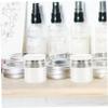 ARTSEWPLY 50ML Airless Pump Jars 2-Pack Refillable Cosmetic Containers for Lotion and Cream Vacuum Sealed for Travel view 3