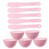 Beavorty 5sets Facial Mask Mixing Bowl Silicone Kit with Applicator for Use Easy to Hold and Use for Skincare Enthusiasts and view 1