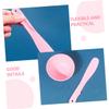 Beavorty 5sets Facial Mask Mixing Bowl Silicone Kit with Applicator for Use Easy to Hold and Use for Skincare Enthusiasts and view 4