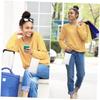 OSALADI 10pcs Sublimation Blank Cosmetic Bags Portable Canvas Pencil Cases for Heat Transfer Makeup and Travel Accessories view 4