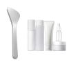 8Pcs Mini Stainless Steel Cosmetic Beauty Spatulas,Skincare Spatulas,Small Makeup Spatula, Makeup Cream Spoon,Mini Beauty Heart Spoons for Mixing and Sampling Masks Skin Care Creams Eye Cream view 3