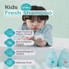 GOONGBE Kids' Korean Silicone-Free Low pH Fresh Shampoo & Conditioner for Sensitive Scalp - Deep Cleansing for Oily Scalps & Softening for Weak, Frizzy Hair - Allergen-Free Scent, 10.1 fl.oz & 6.76 oz view 2