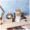 ABOOFAN Cotton Puff Box with Lid Portable Makeup Organizer for Cotton Pads Swabs Elegant Storage for Travel Home Use view 2