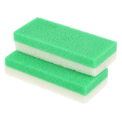 CTIRCHIU 2pcs Pumice Stone Foot Scrubber for Dead Skin Removal Soft Foam Exfoliating Tool for Pedicure and Feet Care for Hard Skin and Callus Treatment Random Color