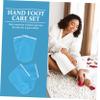 HONITANO 1Set Paraffin Therapy Accessories Kit Wax Bath Foot and Hand Covers Moisturizing Gloves and Socks for Spa and Home Use Easy to Wear Enhance Skin Hydration view 3