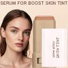 TIRDET Tinted Moisturizer Stick Serum for Boost Skin Tint, Multiuse Solid Tinted Moisturizing Foundation Stick, Natural Makeup, Solid Beauty Balm for Foundation and Contour Concealer view 3