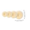 ARTSEWPLY 1set Donut Hair Bun Maker Kit Sponge Doughnuts U-shaped Pins and Hair Ties for Casual and Formal Events view 2
