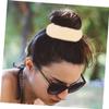 ARTSEWPLY 1set Donut Hair Bun Maker Kit Sponge Doughnuts U-shaped Pins and Hair Ties for Casual and Formal Events view 4