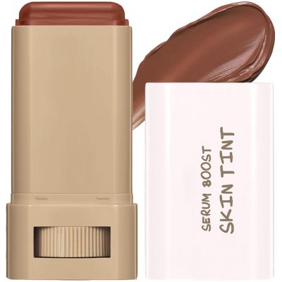 TIRDET Tinted Moisturizer Stick Serum for Boost Skin Tint, Multiuse Solid Tinted Moisturizing Foundation Stick, Natural Makeup, Solid Beauty Balm for Foundation and Contour Concealer