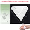 50Pack Luxury Individually Wrapped Skin Friendly Travel Remove Makeup Cleansing Wipes;Soft Gentle Outdoor Wet Wipes;All Purpose Clean Tissue for Travel,Home,Outdoor, Daily Use view 2