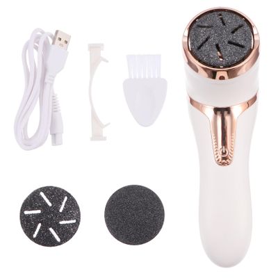 ARTSEWPLY Electric Callus Remover Foot Scrubber Rechargeable Pedicure Tool for Hard Skin and Cracked Heels Design for Home and Travel Portable Foot File with Ergonomic Grip