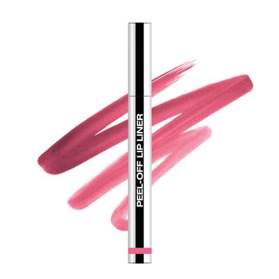 Lip Stain - Peel Off Lip Stain, Lip liner Stain Long Lasting Waterproof with Tweezer, Natural Lip stain Peel Off, Easy to Use, Transfer-proof, Smudge-proof, Stay All Day, Nude Pink