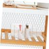 ARTSEWPLY 6-Compartment Acrylic Makeup Organizer Vanity Storage Box for Cosmetics Makeup Accessories and Jewelry Display view 3