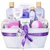 Spa Gifts Baskets for Women, 12pcs Lavender Relaxing Bath sets - Luxury Mothers Day Gifts for Mom view 1