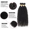 12A Brazilian Deep Wave Human Hair Bundles 18 20 22Inch 100% Unprocessed Brazilian Virgin Human Hair Weave 3Bundles Deep Wave Curly Hair Extensions view 2