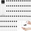 100 Clear Plastic Travel Bottles, Leakproof 60Ml Refillable Containers with Flip Cap, Shampoo and Lotion Travel Containers view 1